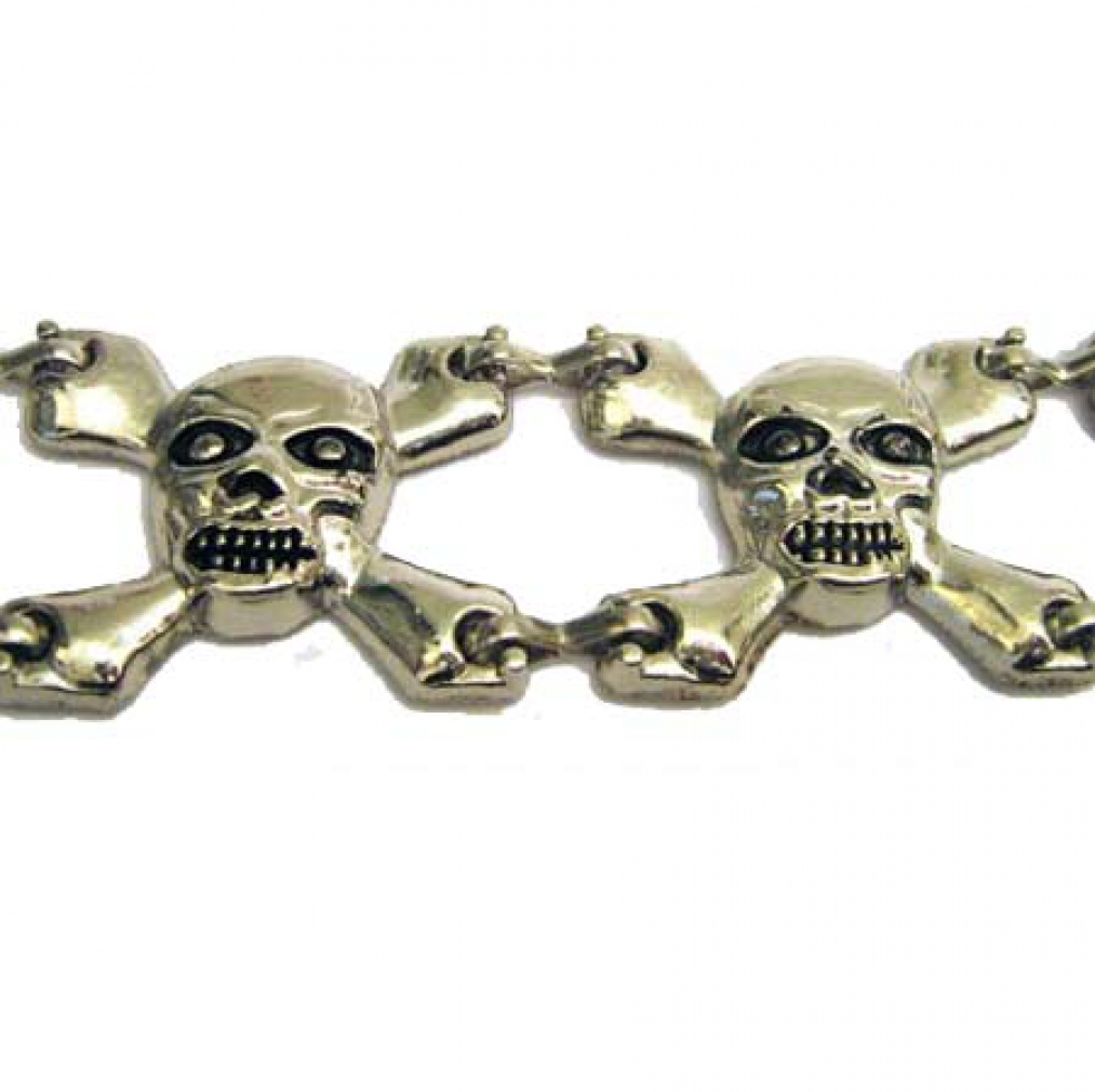 Skull & Bones Belt, Skulls Chain belt, VIEW eBay